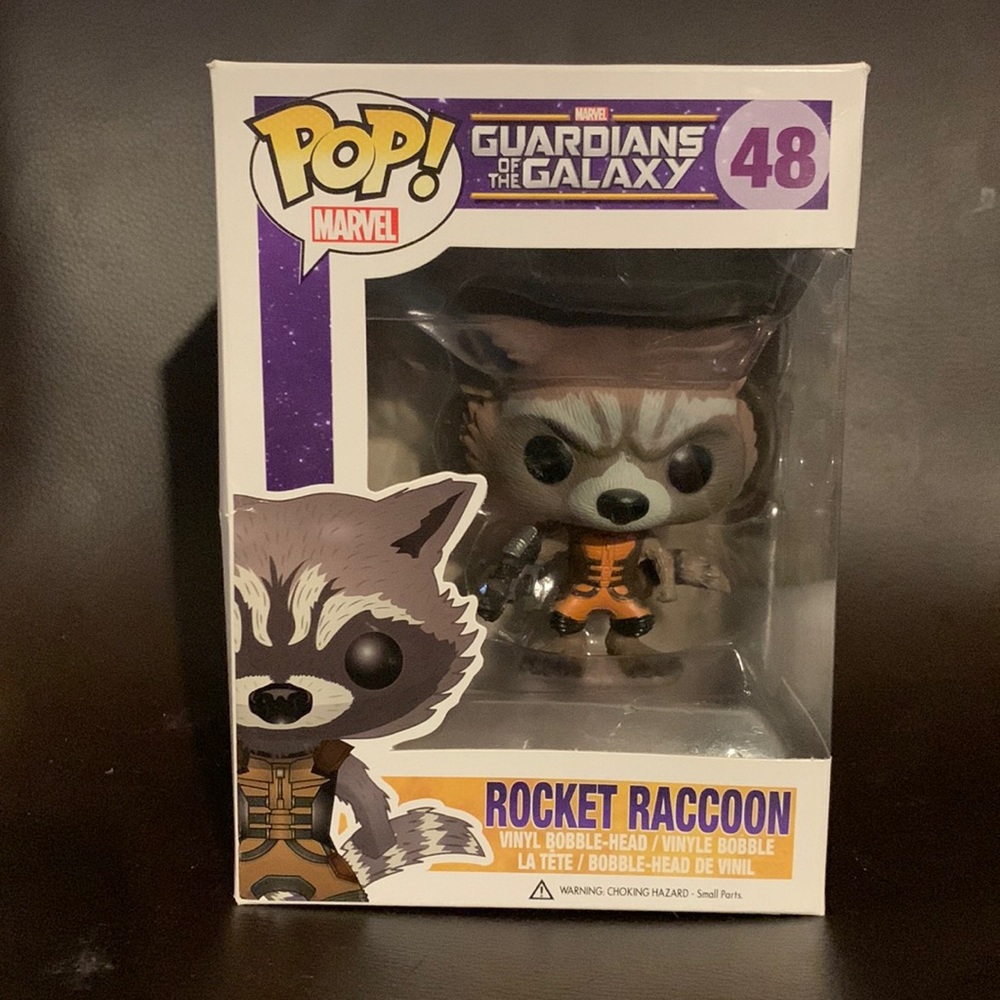 Funko Pop Marvel - Guardians of the Galaxy - Rocket Raccoon 48